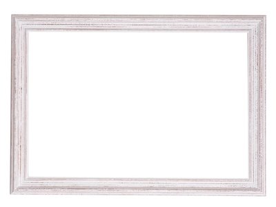 Bianco - witte houten lijst