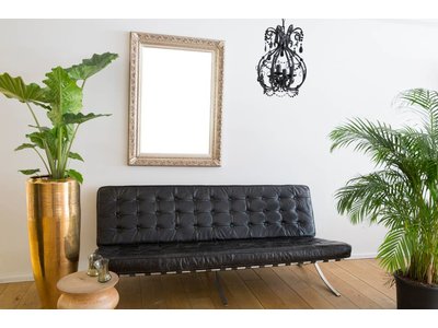 Savona - zilveren barok lijst met ornament
