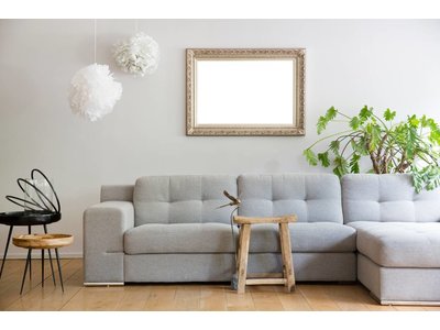Savona - zilveren barok lijst met ornament