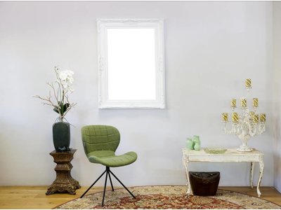 Nice - witte barok lijst met ornament