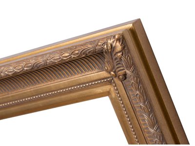 Bari - Gouden lijst van hout met ornament