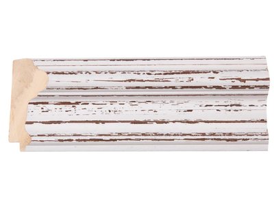 Bianco - witte houten lijst