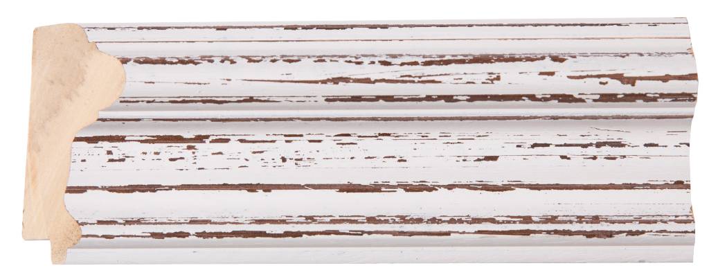 Bianco - witte houten lijst