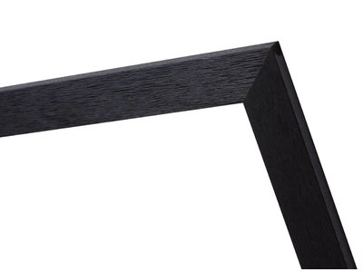 Boriana - Betaalbare Landelijke Lijst - Zwart Gekleurd Hout
