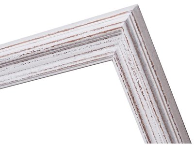 Bianco - witte houten lijst