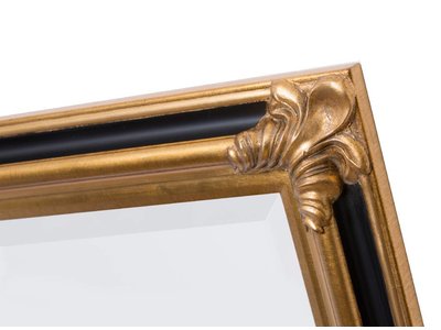 Valencia - spiegel - goud/zwart