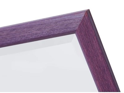Lille - spiegel - paars/hout