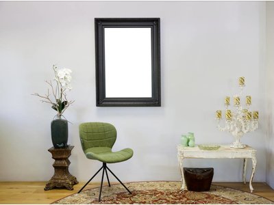 Bari - zwarte lijst van hout met ornament