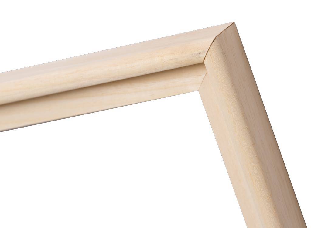 Todi - Baklijst voor Paneel of Doek - Kleur Hout