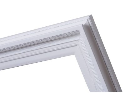 Lyon witte lijst van hout