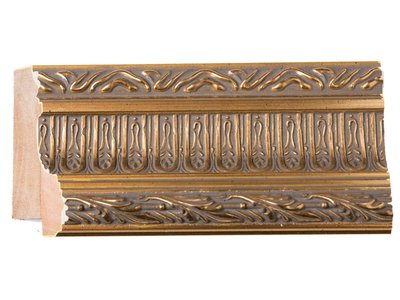 Nyons - Spiegel met Barok Ornamentlijst - Goud Gekleurd Frame