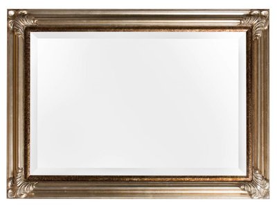 Valencia - Klassieke Barok Spiegel - Zilveren Frame