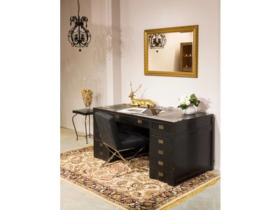 Pizzo - Bescheiden Italiaanse Barok Spiegel - Goud Gekleurd Frame