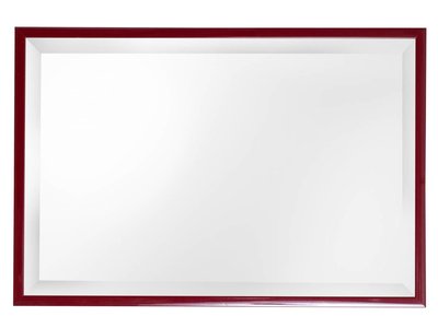 Levie - Betaalbare Moderne Spiegel - Simpel Rood Frame