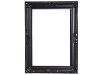 Nice - zwarte barok lijst met ornament