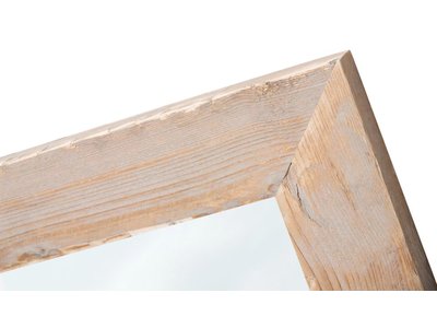 Wood - spiegel - geschuurd steigerhout