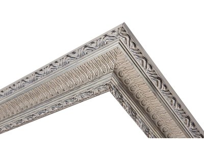 Nyons - Barok Ornamentlijst - Zilver Gekleurd
