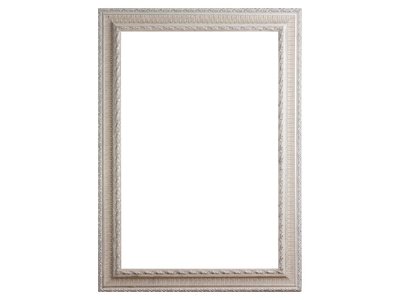 Nyons - Barok Ornamentlijst - Zilver Gekleurd