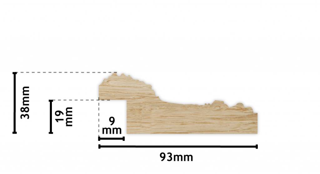 Nyons - spiegel - zilver