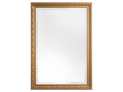 Bonalino - Barok Spiegel met Bladpatroon - Goud Gekleurd Frame