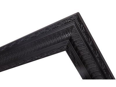 Nyons - Barok Ornamentlijst - Zwart Gekleurd