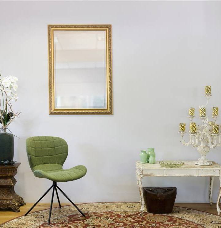 Palmi facetspiegel met barok gouden lijst
