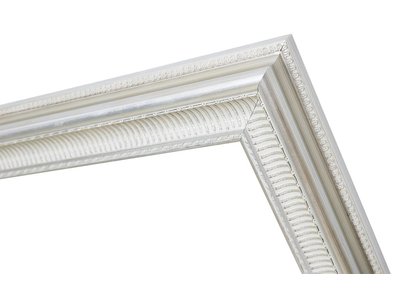 Sicilia - elegante zilveren lijst van hout