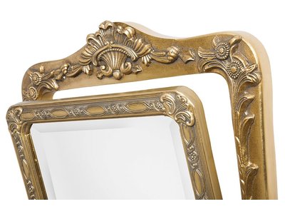 Latina - Verstelbare Klassieke Passpiegel - Goudkleur - 40cm x 125cm