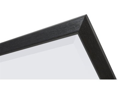 Lille - spiegel - zwart/hout