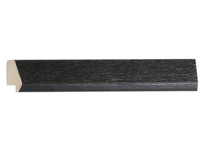 Lille - spiegel - zwart/hout