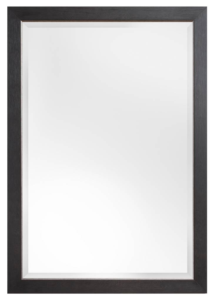 Rimini Grande - Landelijke Spiegel - Wenge Gekleurd Frame