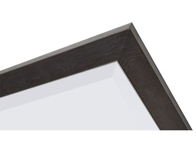 Rimini Grande - Landelijke Spiegel - Wenge Gekleurd Frame