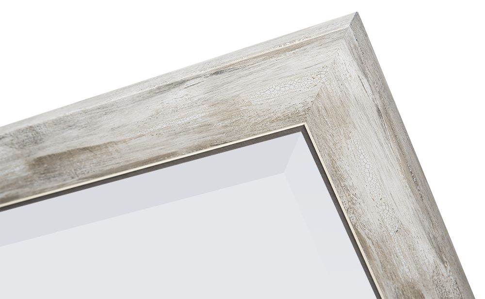 Rimini Grande - spiegel - zilver/hout
