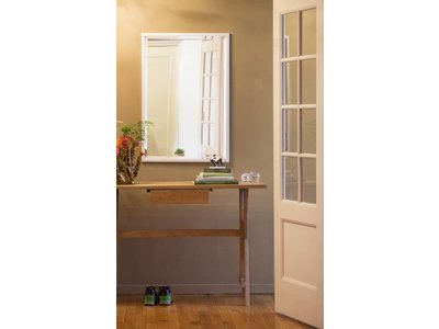 Levie - Betaalbare Moderne Spiegel - Simpel Wit Frame