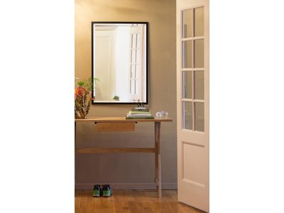 Levie - Betaalbare Moderne Spiegel - Simpel Zwart Frame