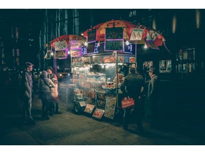 Hot dog in New York