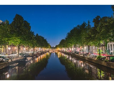 Amsterdamse gracht by Ján