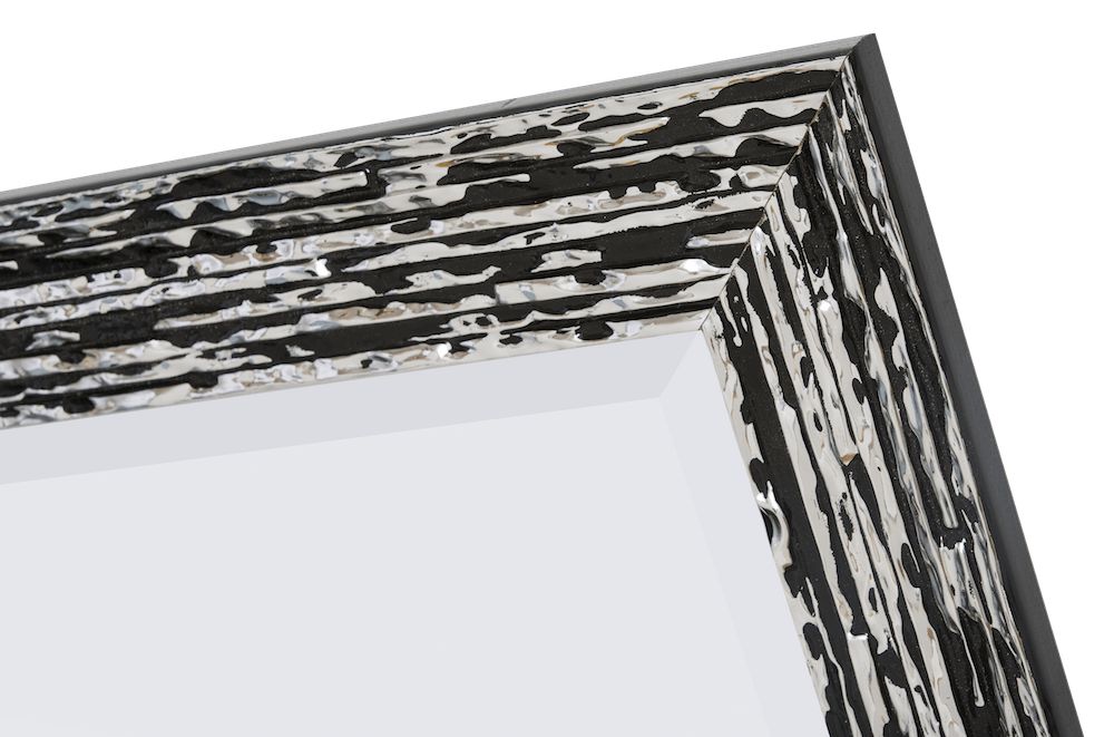 Toscane - Zwart Zilver (met spiegel)