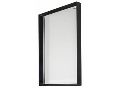 Corsica Grande - Diepe Moderne Spiegel - Zwart Gekleurd Frame