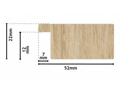 Lecce - spiegel - teak hout
