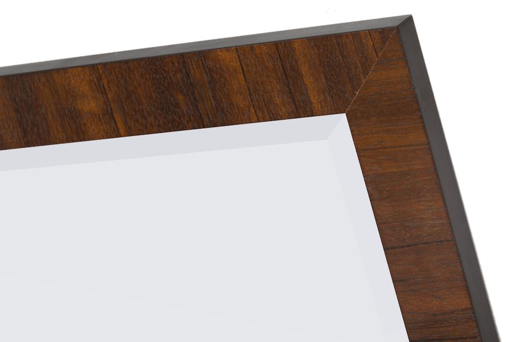 Lecce - spiegel - teak hout