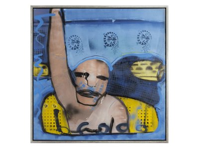 San Rocco - Smalle Baklijst voor Doek en Paneel - Kleur Zilver