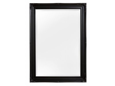 Verona - Klassieke Barok Spiegel met Dubbele Rand - Zwart Frame