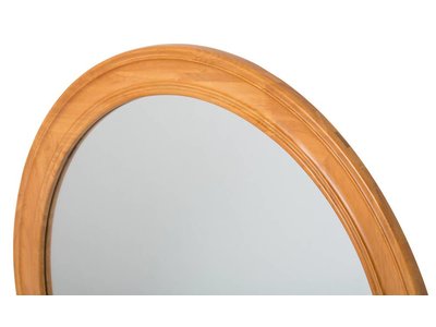 Basilicata - ronde spiegel - hout