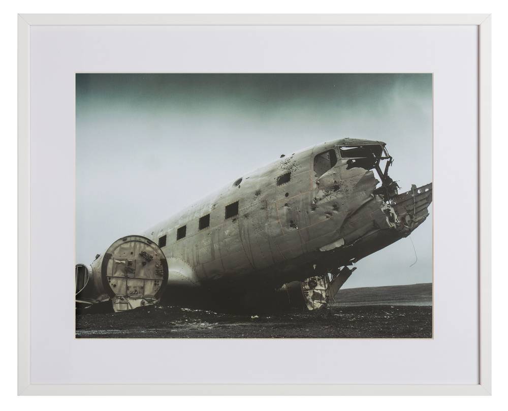 Broken plane by Blair Fraser