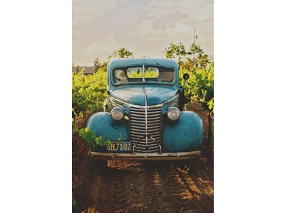 Vintage auto by Cayton Heath