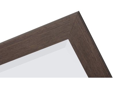 Sardinia Grande - spiegel - donker hout