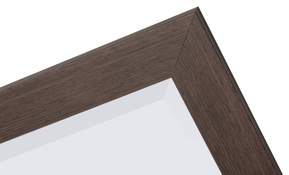 Sardinia Grande - Modern Landelijke Spiegel - Wenge Gekleurd