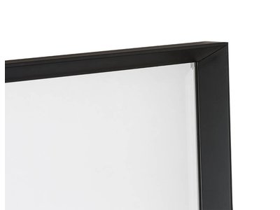 Spiegel Corsica Piccolo - Diepe Moderne Spiegel - Zwart Gekleurd Frame