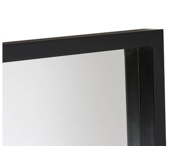 Veneto - Spiegel in Diepe Lijst - Zwart Gekleurd Frame